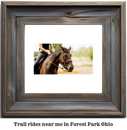 trail rides near me in Forest Park, Ohio